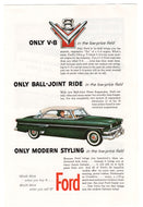 Ford's V-8 and Ball Joint Ride - Vintage Ad # 149 - Ford Motor Company 1950's