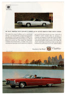 Cadillac DeVille Convertible - Vintage Ad # 150 - General Motors Company 1967