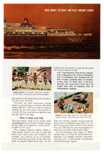 Load image into Gallery viewer, P&amp;O Orient Cruise Lines Vintage Ad - (Run Away to the Sea) # 165 - 1960's
