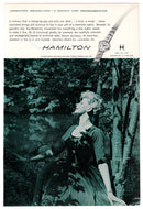 Hamilton Watches Vintage Ad - (Hamilton Medallion) # 167 - 1960's