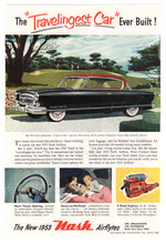 Load image into Gallery viewer, Nash Ambassador - Vintage Ad - (The Travelingest Car Ever Built) # 188 - Nash Motor Division 1953
