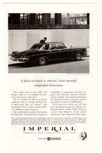Load image into Gallery viewer, Imperial Crown 1963 - Vintage Ad - (Four Door) # 76 - Chrysler Corporation 1963
