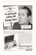 Remington Electric Shavers with Bob Hope Vintage Ad # 236 - 1960's