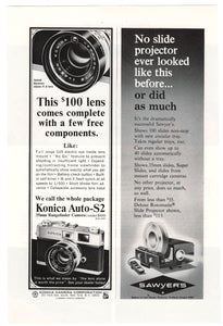 Kodak Instamatic Movie Camera - Vintage Ad (Movie Camera and