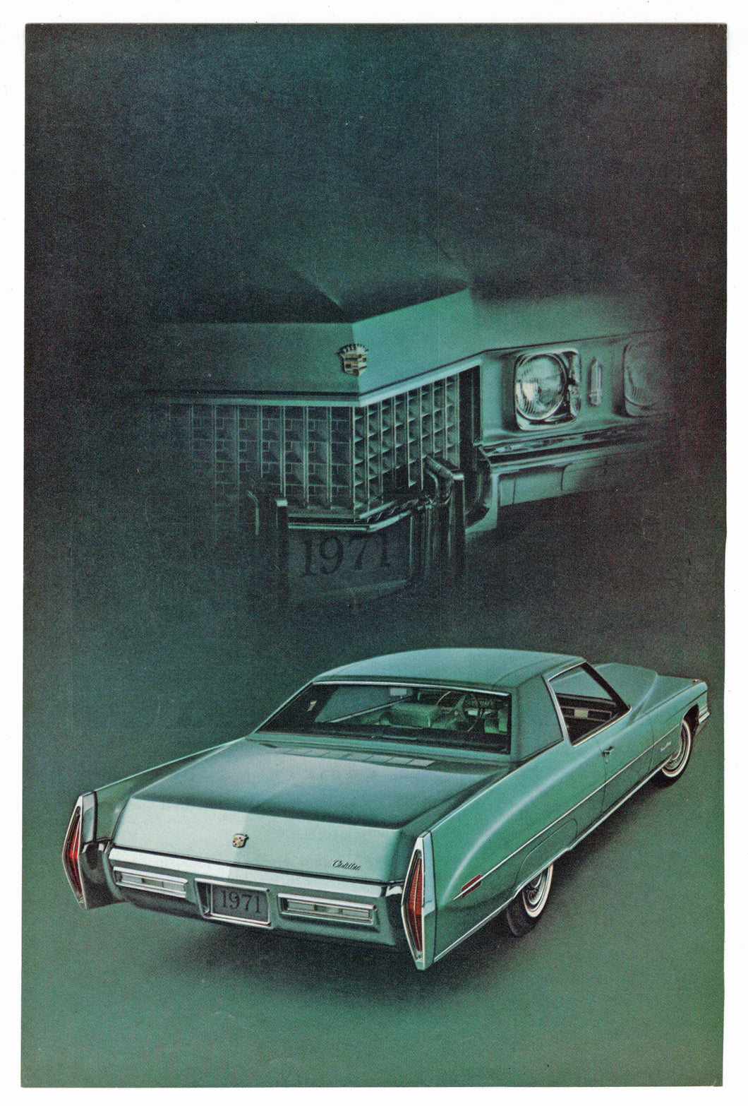Cadillac for 1971 - Vintage Ad # 256 - General Motors Company 1971