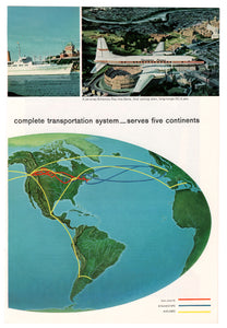 Canadian Pacific Vintage Ad - (Land, Sea and Air) # 259 - 1960's