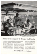 Load image into Gallery viewer, Panagra Airlines Vintage Ad - (Chile - Riviera of South America) # 266 - 1960&#39;s
