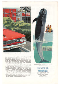 Pontiac 1960 Bonneville - Vintage Ad - (Go GM for '60) # 268 - General Motors Company 1960
