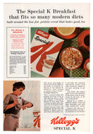 Kellogg's Special K Cereal - Vintage Ad - (Special K Breakfast) # 272 - 1960's