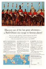 Load image into Gallery viewer, P&amp;O Orient Cruise Lines Vintage Ad - (Vacation Voyages) # 292 - 1960&#39;s
