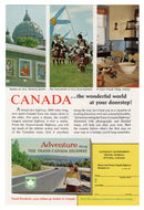 Adventures along the Trans-Canada Highway Vintage Ad - (Canada - A Wonderful World at Your Doorstep) # 309 - 1960's
