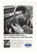 Ford's Automatic Speed Control - Vintage Ad - (Ford Has a Better Idea) # 319 - Ford Motor Company 1960's