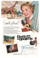 South Africa Vacation Vintage Ad - (South African Tourist Corp) # 324 - 1960's