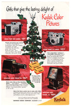 Load image into Gallery viewer, Kodak Instamatic Cameras &amp; Slide Projectors - Vintage Ad (Christmas Gifts) - # 327 - 1960&#39;s
