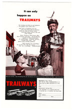 Load image into Gallery viewer, Trailways Coach and Bus Vintage Ad - (It Can Only Happen on Trailways) # 334 A - 1960&#39;s
