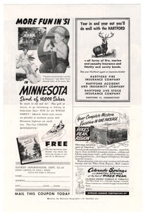 Moore-McCormack Cruise Lines Vintage Ad - (Relaxing to South America) # 341 - 1960's