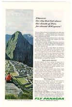 Load image into Gallery viewer, Panagra Airlines Vintage Ad - (The Clouds of Peru) # 350 - 1960&#39;s
