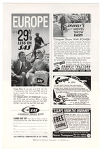 Load image into Gallery viewer, Douglas DC-8 Jet Vintage Ad - (On the DC-8, even the Little Things were Designed with You in Mind) # 362 - 1960&#39;s

