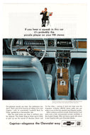 Caprice by Chevrolet - Vintage Ad - (Caprice Custom Coupe) # 408 - General Motors Company 1960's