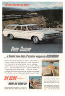 Oldsmobile 1964 Vista-Cruiser - Vintage Ad - (Station Wagon) # 410 - General Motors Company 1964