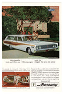 Mercury Colony Park Station Wagon - Vintage Ad - (More Beautiful, More Useful Than Ever) # 413 - Ford Motor Company 1960's