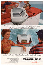 Load image into Gallery viewer, Evinrude Outboard Motors - Vintage Ad - (Evinrude&#39;s 75 HP Starflite II) # 420 - 1960&#39;s
