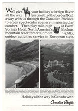 Load image into Gallery viewer, Montreal, Quebec, Canada Vacation - Expo 1967 Vintage Ad - (Mountains of Pleasure) # 423 - 1967
