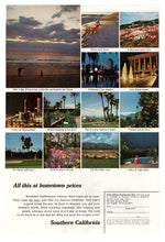 Load image into Gallery viewer, Southern California Vacation, USA Vintage Ad - (Vacation in California) # 426 - 1960's
