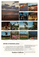 Southern California Vacation, USA Vintage Ad - (Vacation in California) # 426 - 1960's
