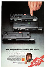 Load image into Gallery viewer, Kodak Ektralite Camera with Flash - Vintage Ad - # 432 - 1979

