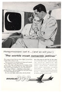 Douglas DC-8 Jet Vintage Ad - (The World's Most Romantic Jetliners) # 455 - 1960's