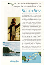 Load image into Gallery viewer, Matson Cruise Line Vintage Ad - (South Seas Cruises) # 476 - 1960&#39;s
