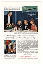 Load image into Gallery viewer, United States Cruise Lines Vintage Ad - (The World's Fastest Ship) # 481 - 1960's
