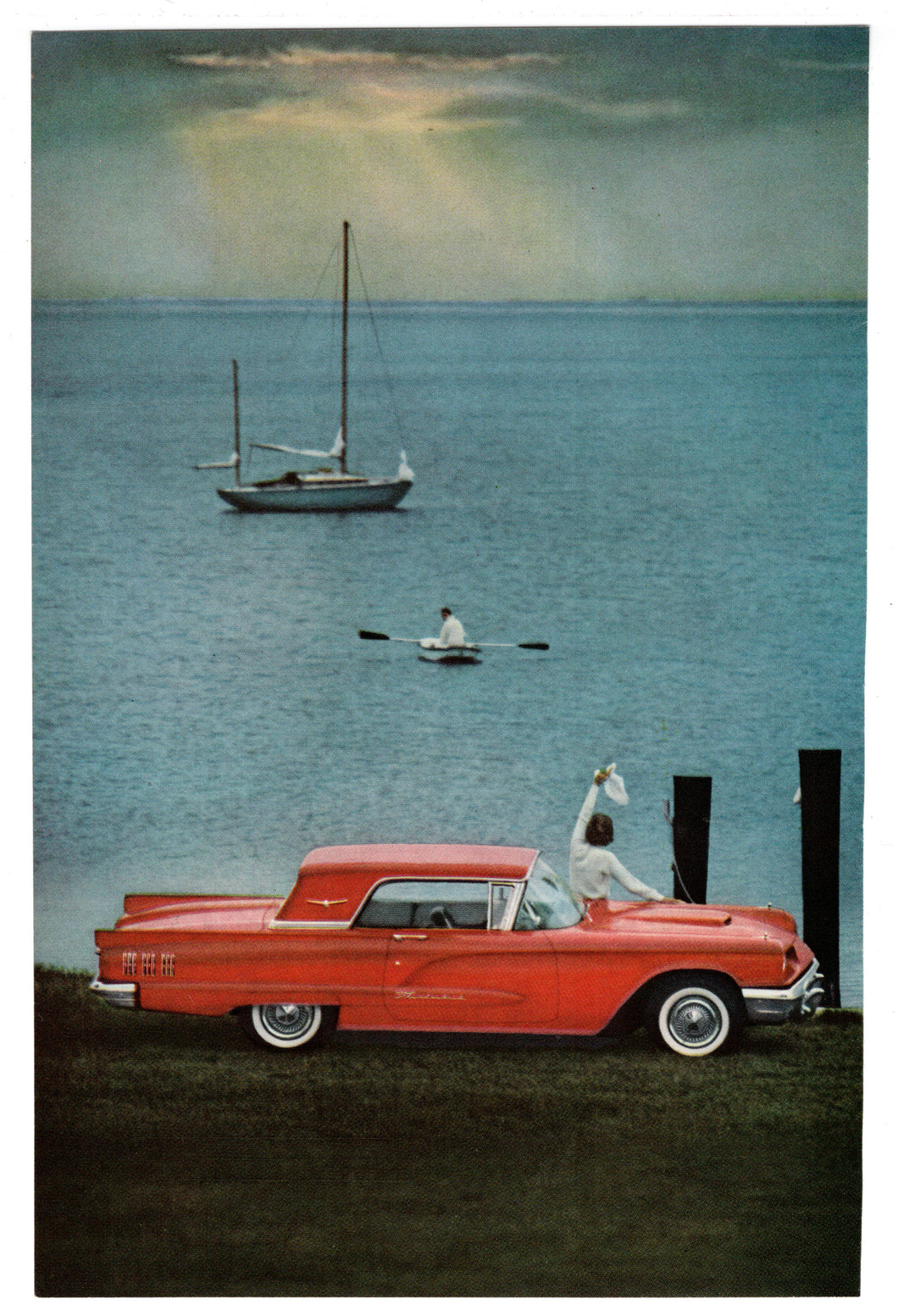 Thunderbird Vintage Ad - (Hard Top) # 482 - Ford Motor Company 1960's
