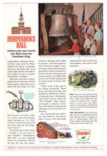 Load image into Gallery viewer, Sinclair Oil - Vintage Ad - (Independence Hall - Liberty Bell) # 491 - 1960&#39;s
