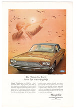 Load image into Gallery viewer, Thunderbird 1966 Town Landus - Vintage Ad - (Stereo Tape at your Fingertips) # 554 - Ford Motor Company 1966
