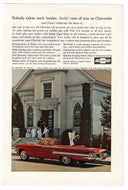 Chevrolet 1960 Impala Convertible - Vintage Ad - # 557 - General Motors Company 1960