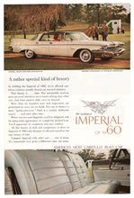 Load image into Gallery viewer, Imperial Crown 1960 Four-Door Southampton - Vintage Ad - (Four Door) # 560 - Chrysler Corporation 1960
