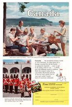 Load image into Gallery viewer, Holiday in Canada Vintage Ad - (Fort Henry, Kingston, Ontario) # 567 - 1960&#39;s
