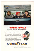 Load image into Gallery viewer, Good Year Tires - Vintage Ad - (Turnpike-Proved) #  577 - 1960&#39;s
