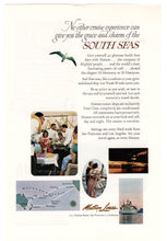 Load image into Gallery viewer, Matson Cruise Line Vintage Ad - (South Seas Cruises) # 596 - 1960&#39;s
