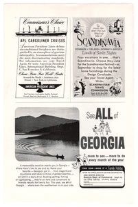 Matson Cruise Line Vintage Ad - (South Seas Cruises) # 596 - 1960's