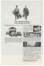 Load image into Gallery viewer, British Rail International Vintage Ad # 635 - 1960&#39;s
