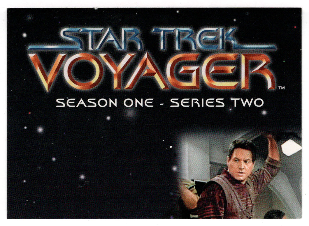 Mission Chronology - Card C (Title Card) (Trading Card) Star Trek Voyager - Season One - Series Two - 1995 Skybox # 3 - Mint