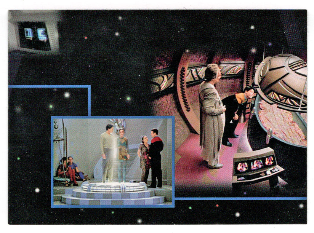 Mission Chronology - Card E (Trading Card) Star Trek Voyager - Season One - Series Two - 1995 Skybox # 5 - Mint