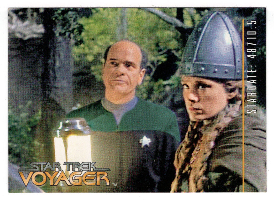 Heroes and Demons (Trading Card) Star Trek Voyager - Season One - Series Two - 1995 Skybox # 45 - Mint