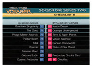 Checklist B (Trading Card) Star Trek Voyager - Season One - Series Two - 1995 Skybox # 90 - Mint