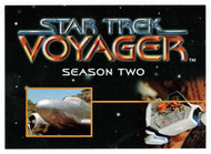 Timeline Mural - Title Card (Trading Card) Star Trek Voyager - Season Two - 1997 Skybox # 93 - Mint