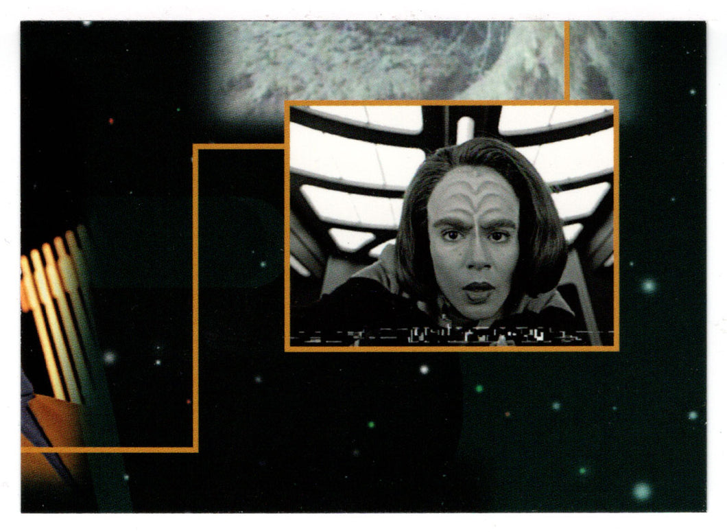 Timeline Mural - 49164.8 - 49211.5 (Trading Card) Star Trek Voyager - Season Two - 1997 Skybox # 94 - Mint