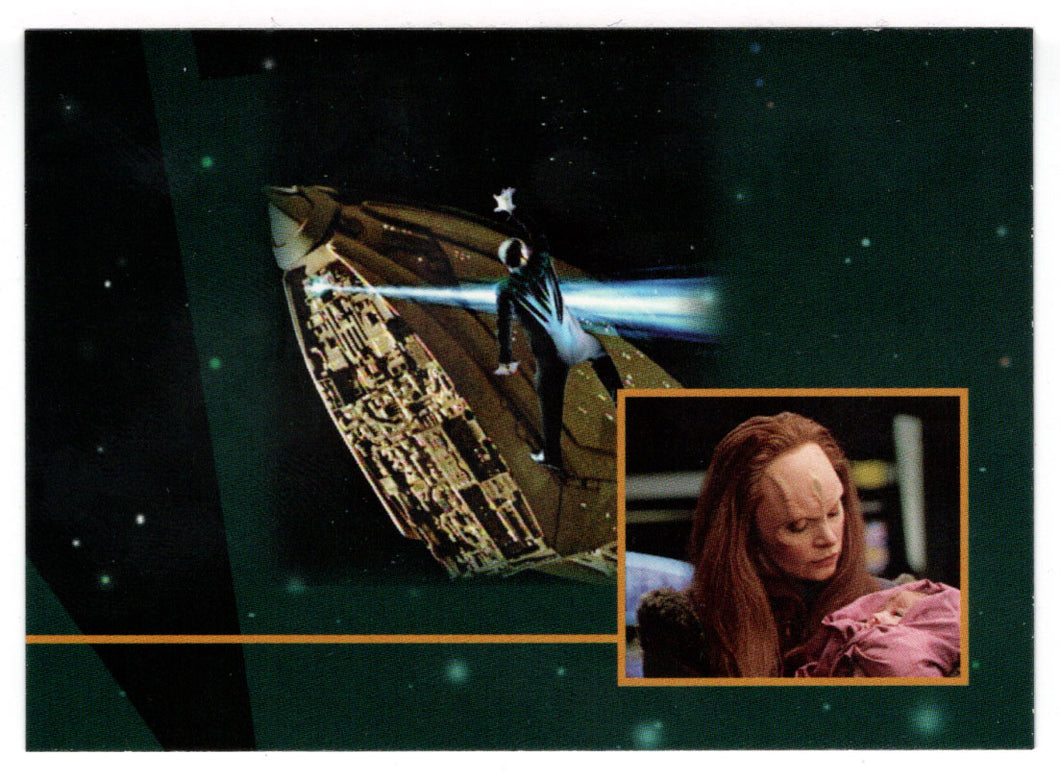 Timeline Mural - Unknown - 49301.2 (Trading Card) Star Trek Voyager - Season Two - 1997 Skybox # 97 - Mint